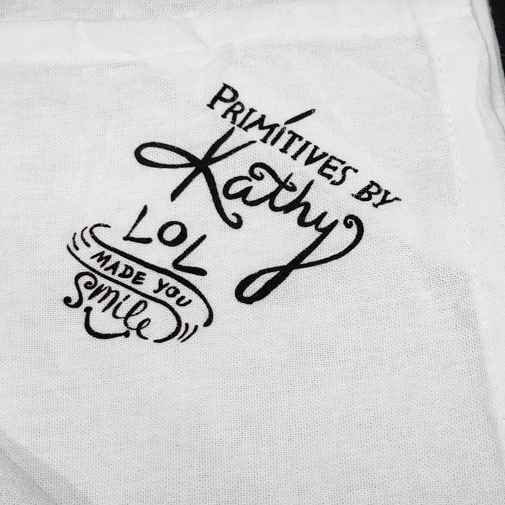 Primitives by Kathy White and Black Graphic Towel - Picture 3 of 7